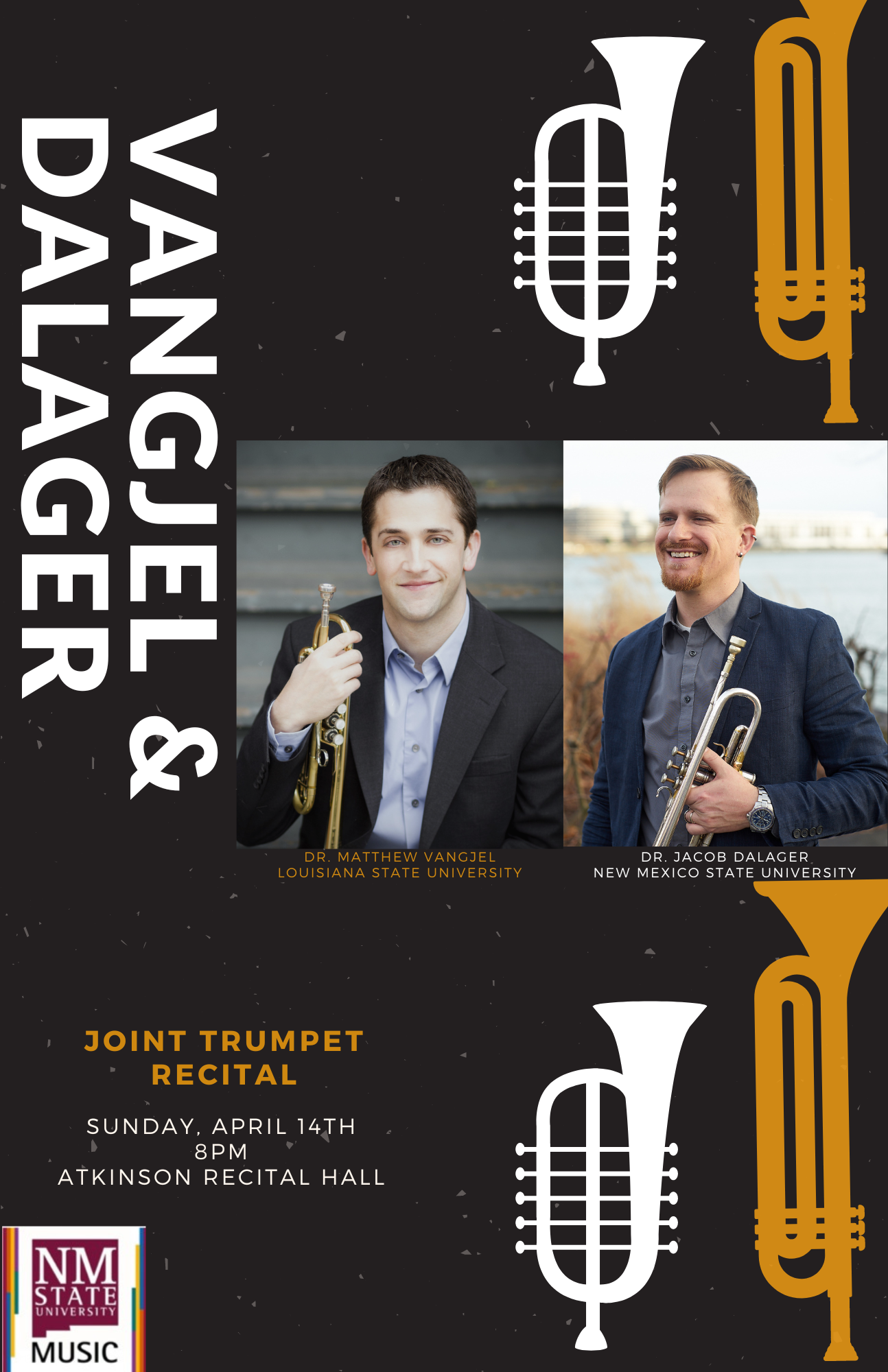 Joint Trumpet Recital Matthew Vangjel and Jacob Dalager