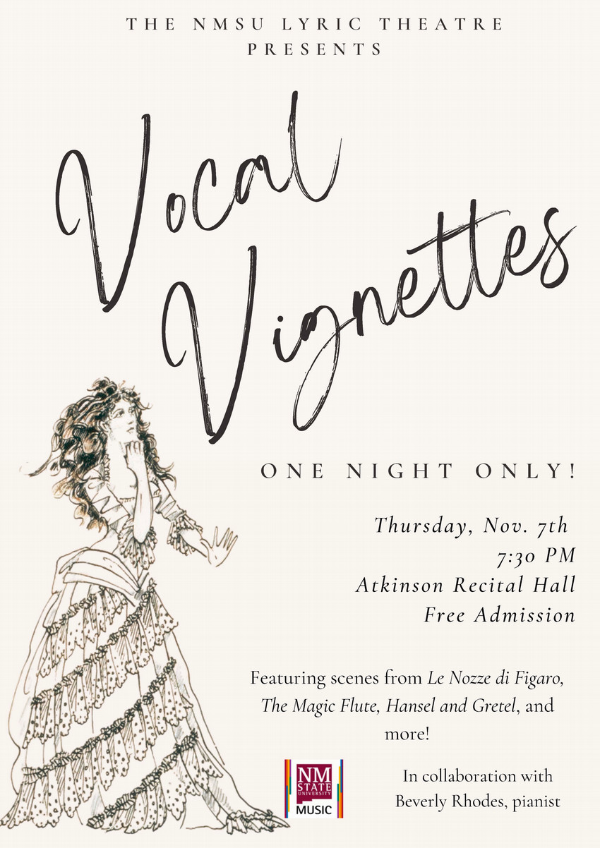 NMSU Lyric Theatre Vocal Vignettes Nov. 2024