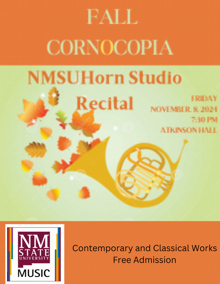 NMSU Fall Horn Studio Recital Fall 2024